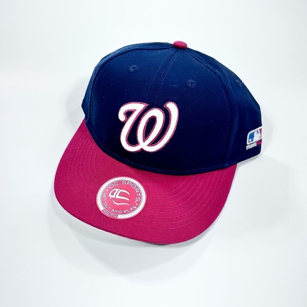 Washington Nationals OC sports youth sized hat with Velcro back